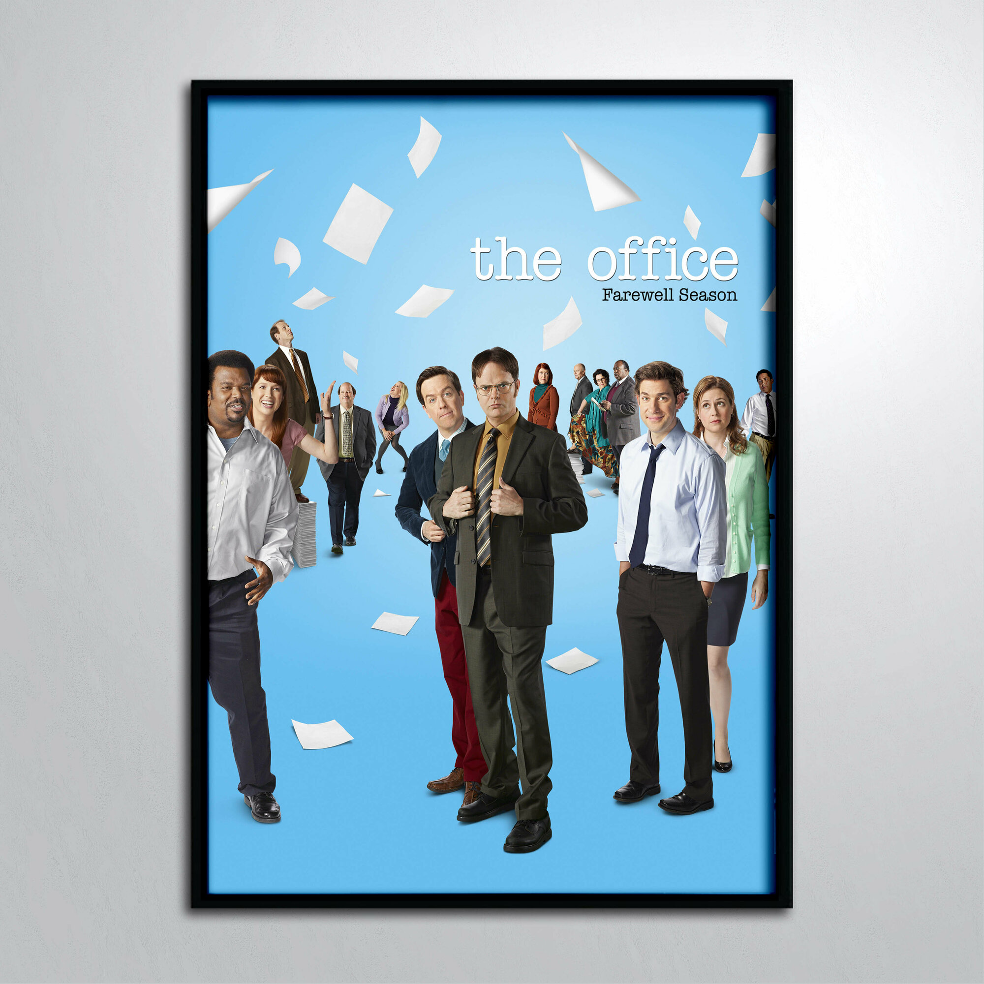 Постер в раме/Сериал Офис Бумага The Office