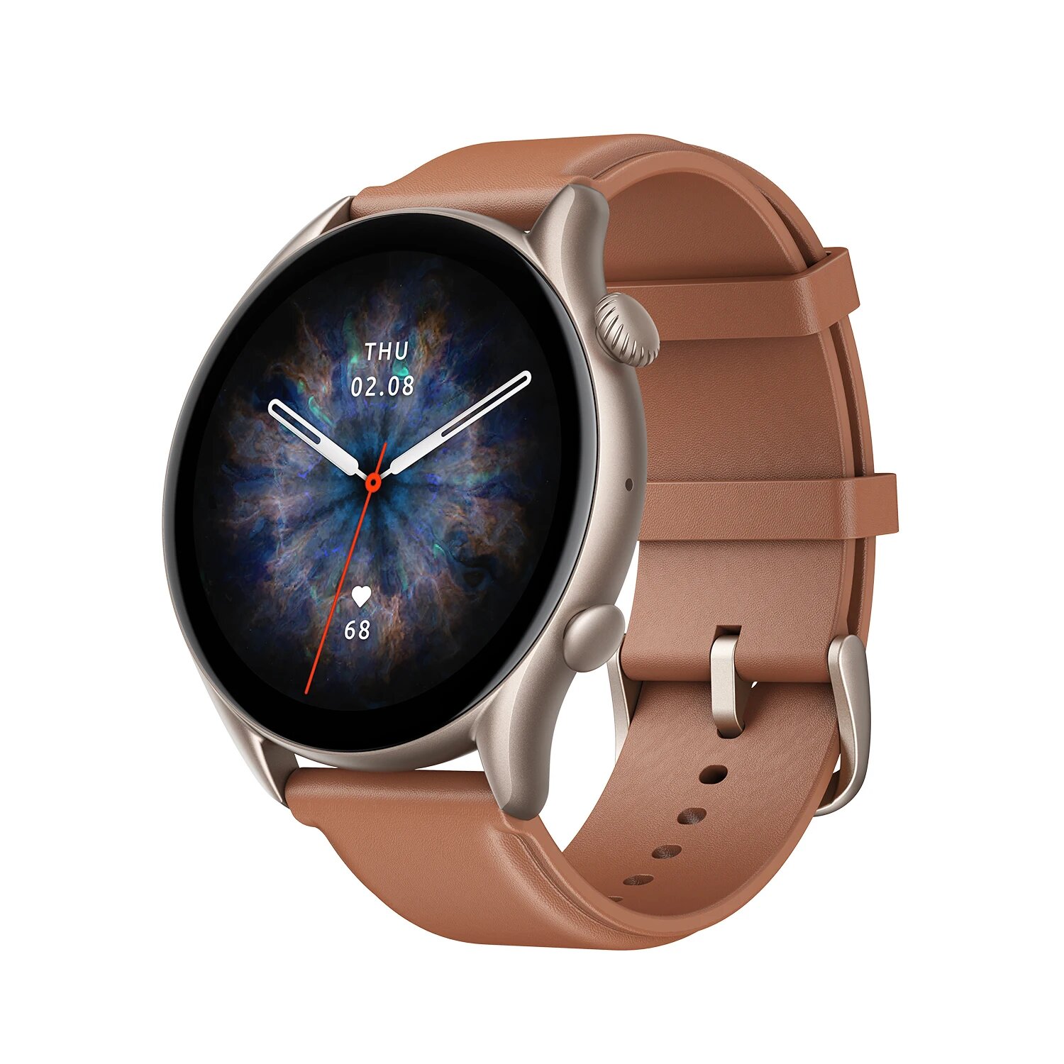 Amazfit GTR 3 Pro, Global, Brown Leather
