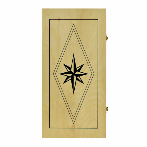 Нарды деревянные 4343см W4322 1000₽