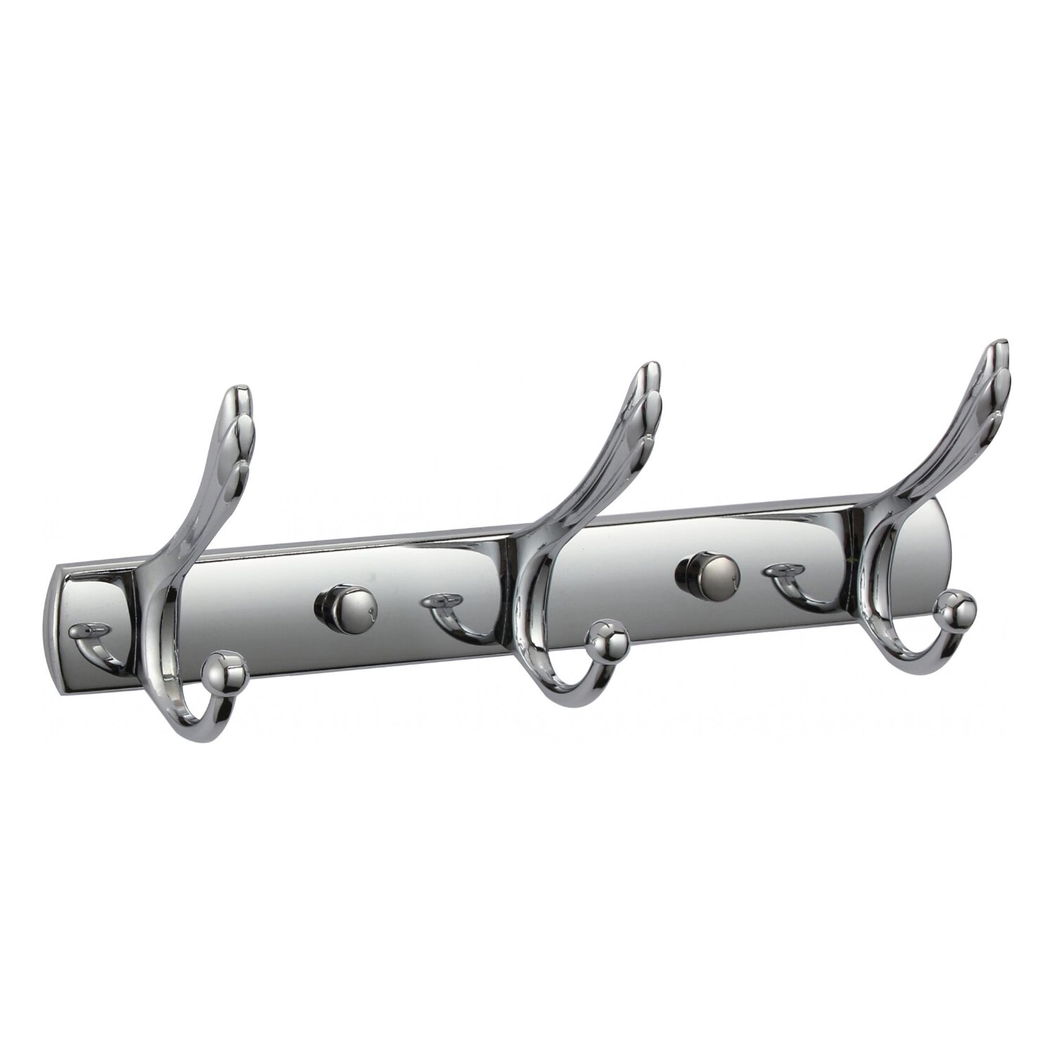 Планка с крючками Savol S-06203B хром