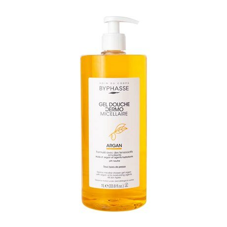 Гель для душа Byphasse Argan мицеллярный, 1л