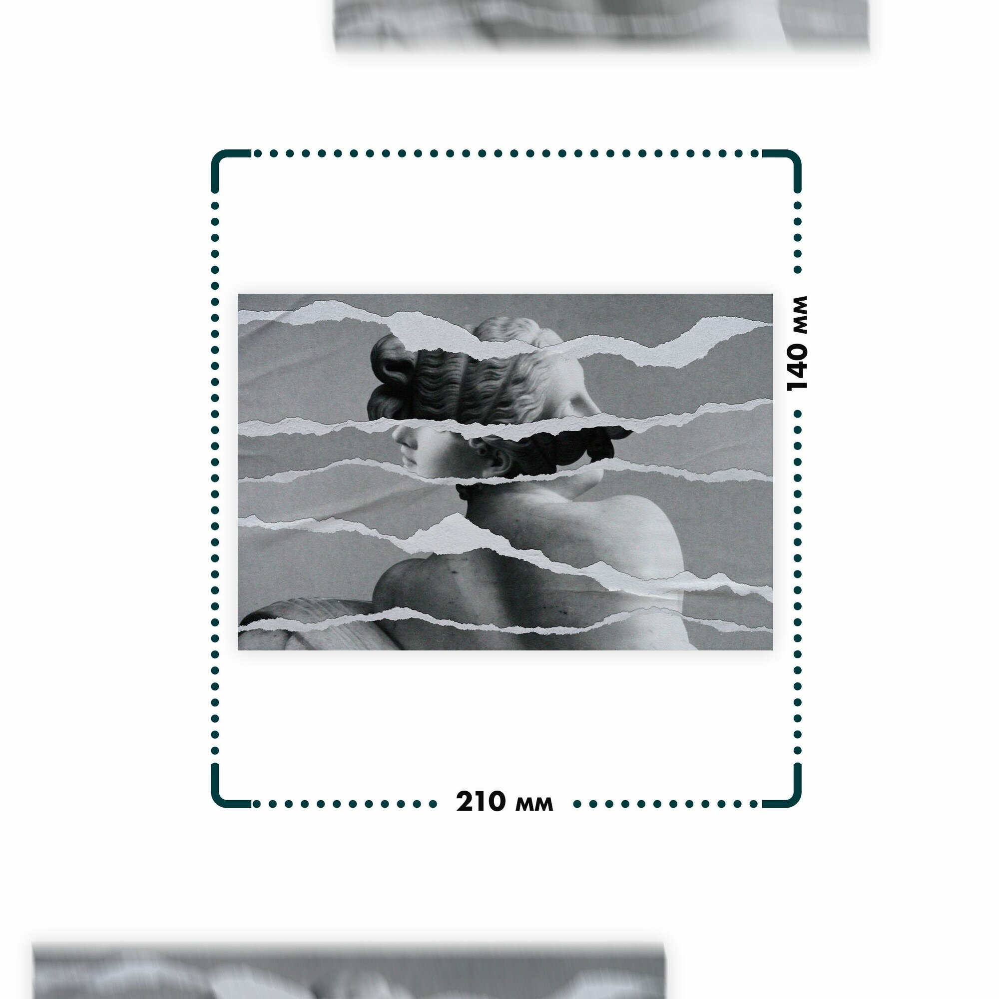 Термонаклейка на одежду Абстракция — фото 1