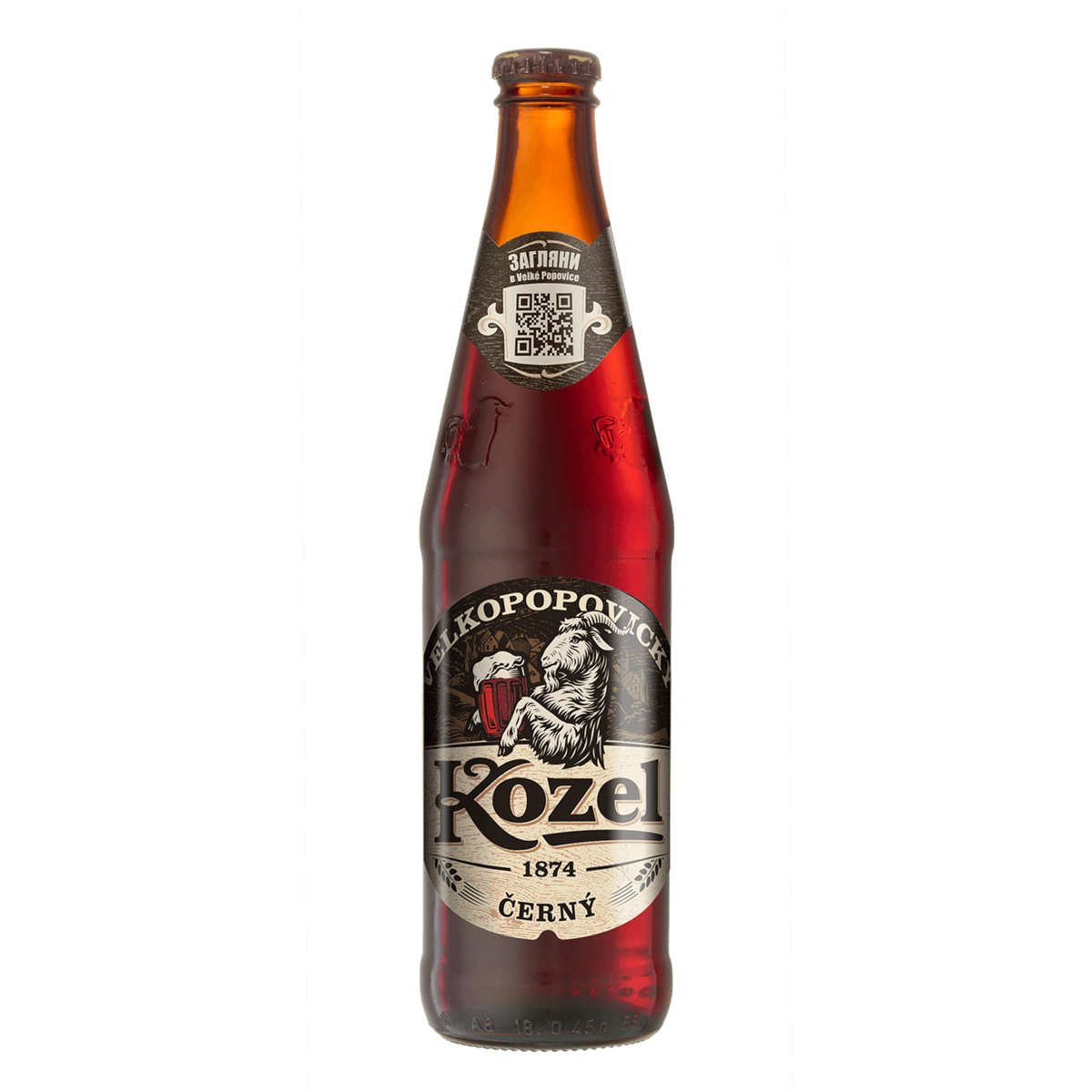 Пивной напиток Velkopopovicky Kozel Dark 0,45 л