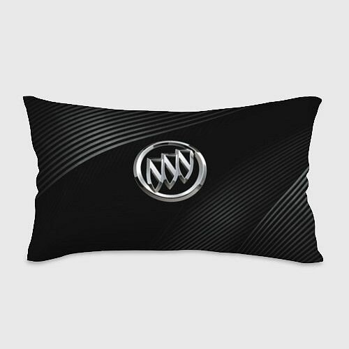 Buick Black wave background Прямоугольная подушка