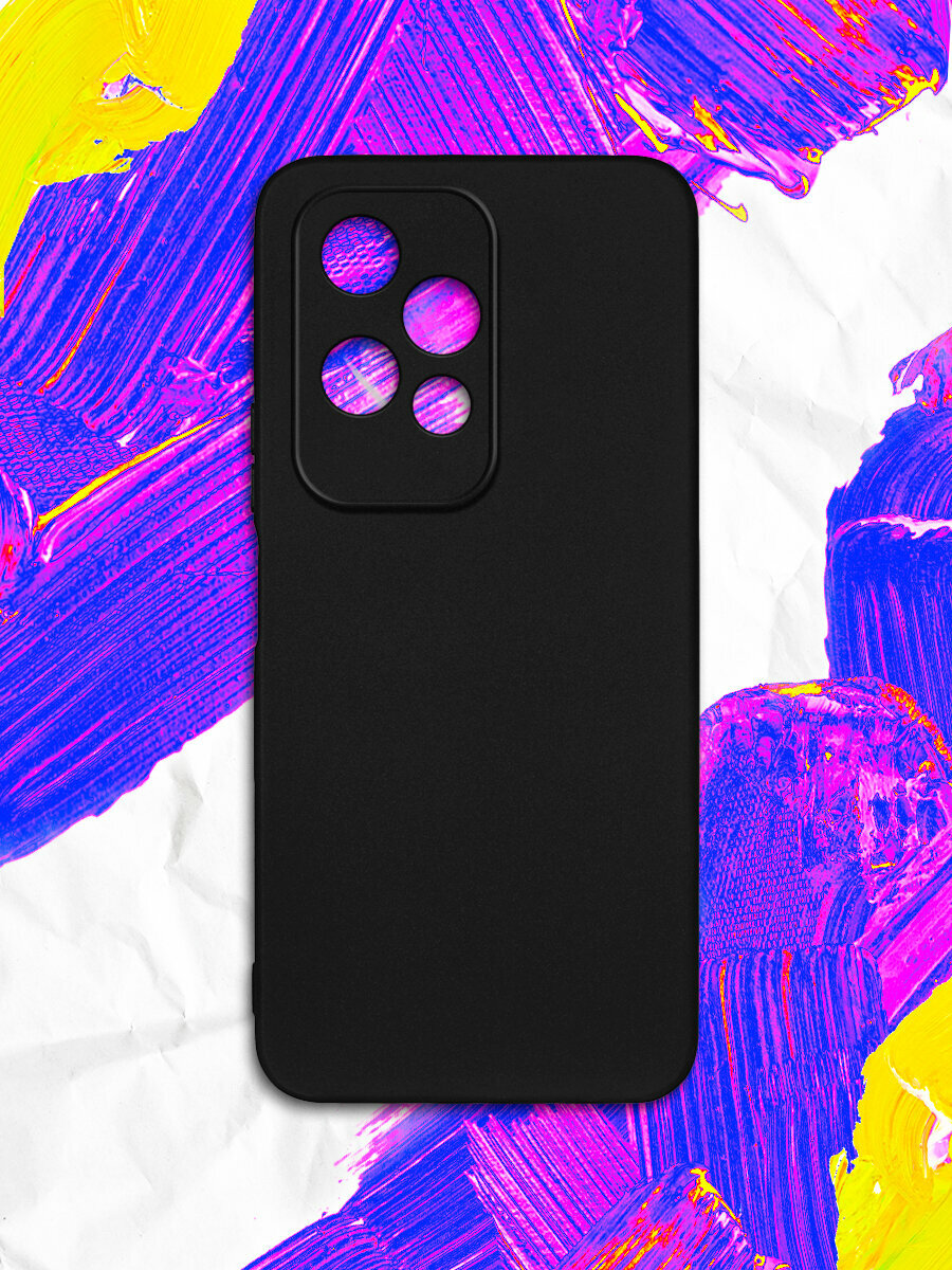 Силиконовый чехол для Honor 200 lite JM hwCase-05 (black) — фото 1