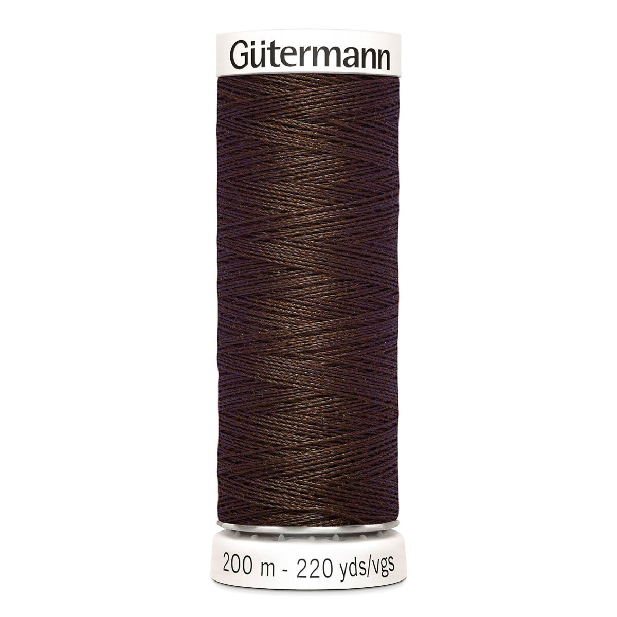 Нитки швейные для всех материалов Gutermann Sew-all, 200 м (023 горький шоколад), 5 шт