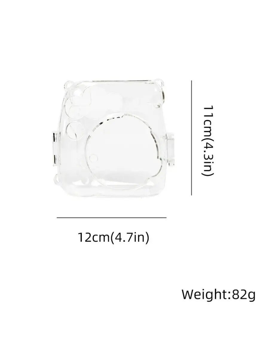 Чехол для instax mini 9 8 пластиковый ударопрочный — фото 1