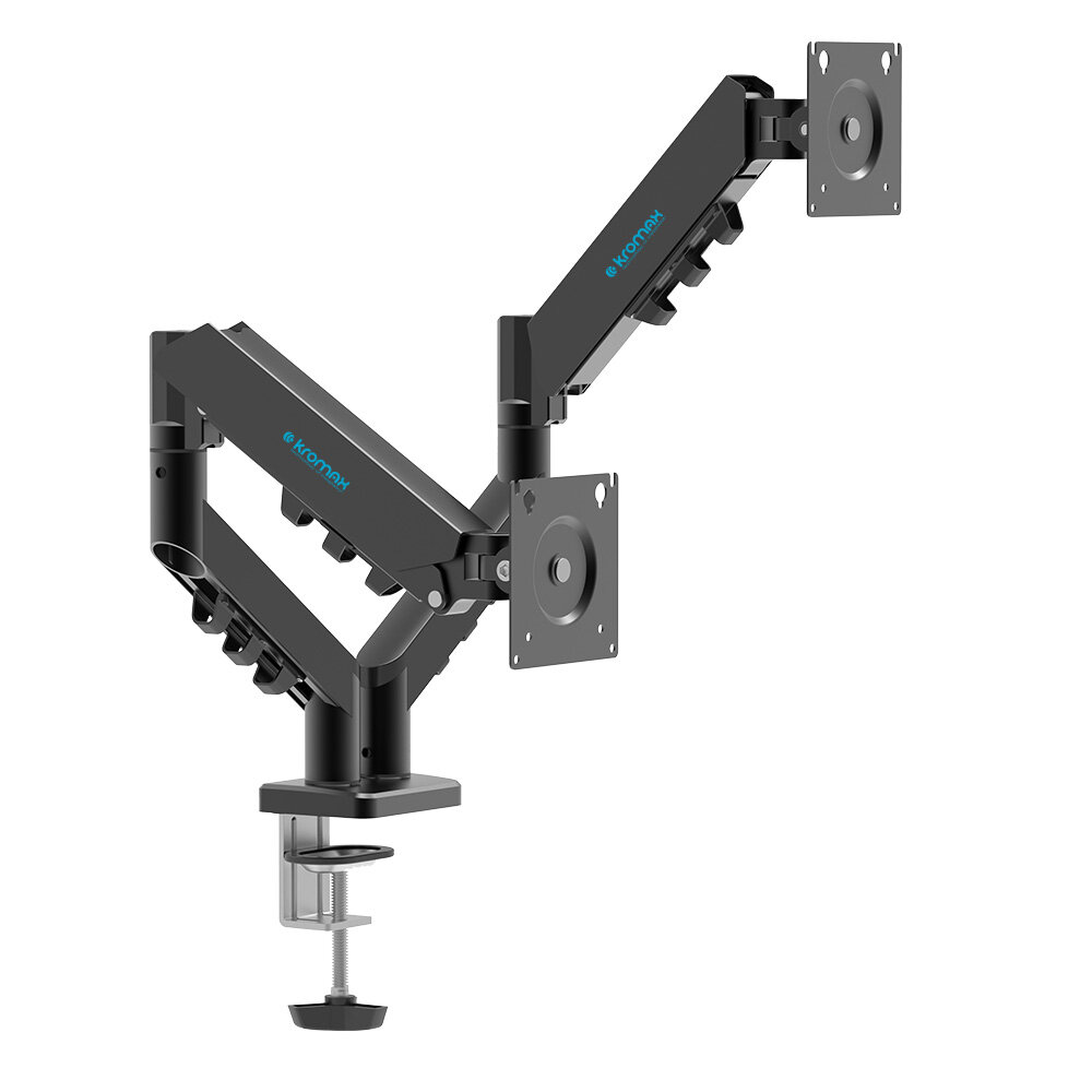 Кронштейн KROMAX "OFFICE-14", для 2 мониторов, диагональ 15"-34", до 10кг