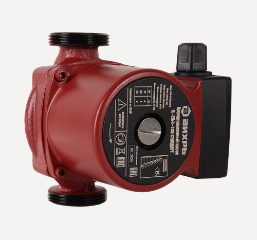 Изображение товара Циркуляционный насос, 50л/мин, 72Вт, Вихрь Ц-25/4-130 стандарт