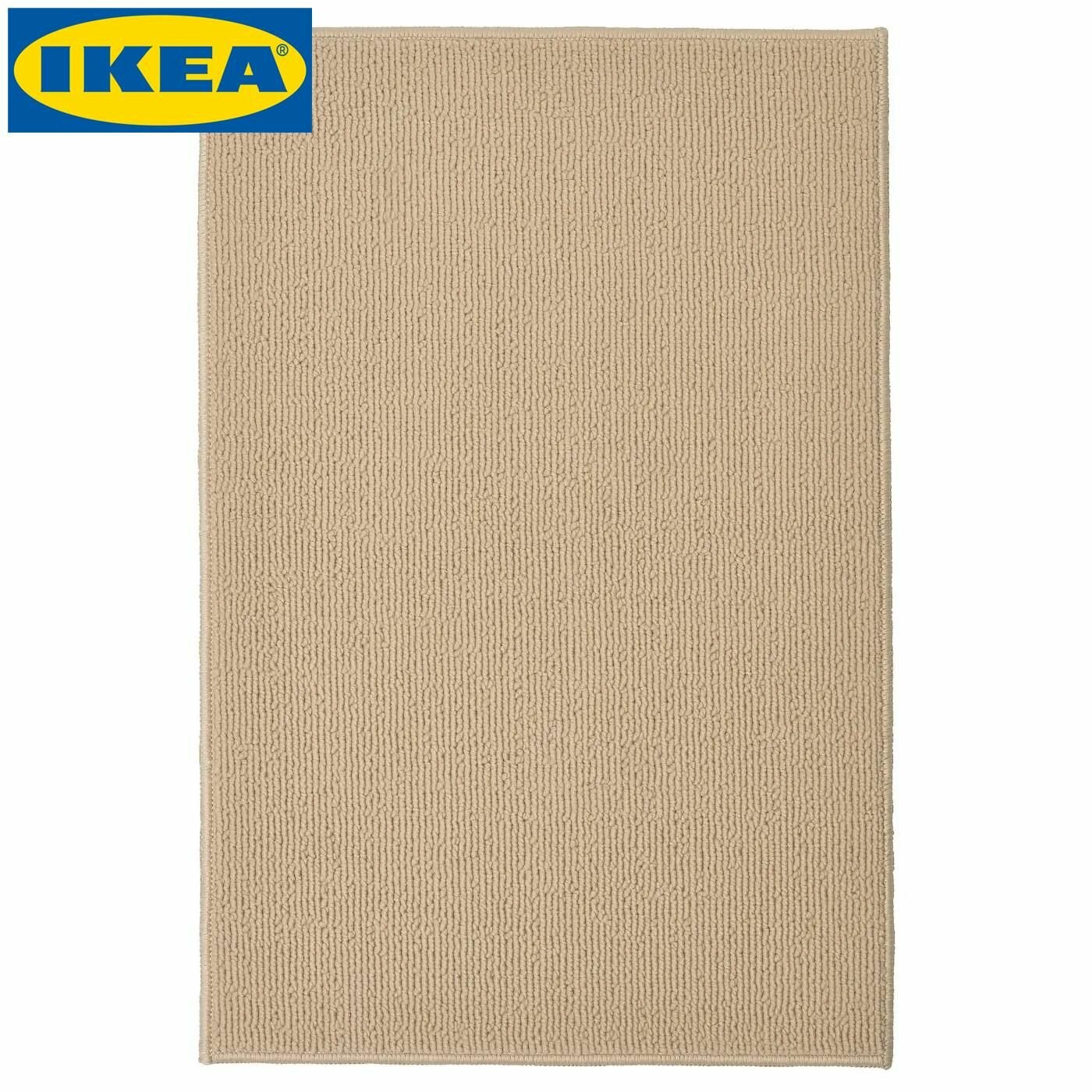 FINTSEN Коврик для ванной IKEA40x60 см60 Прямоугольник бежевый40