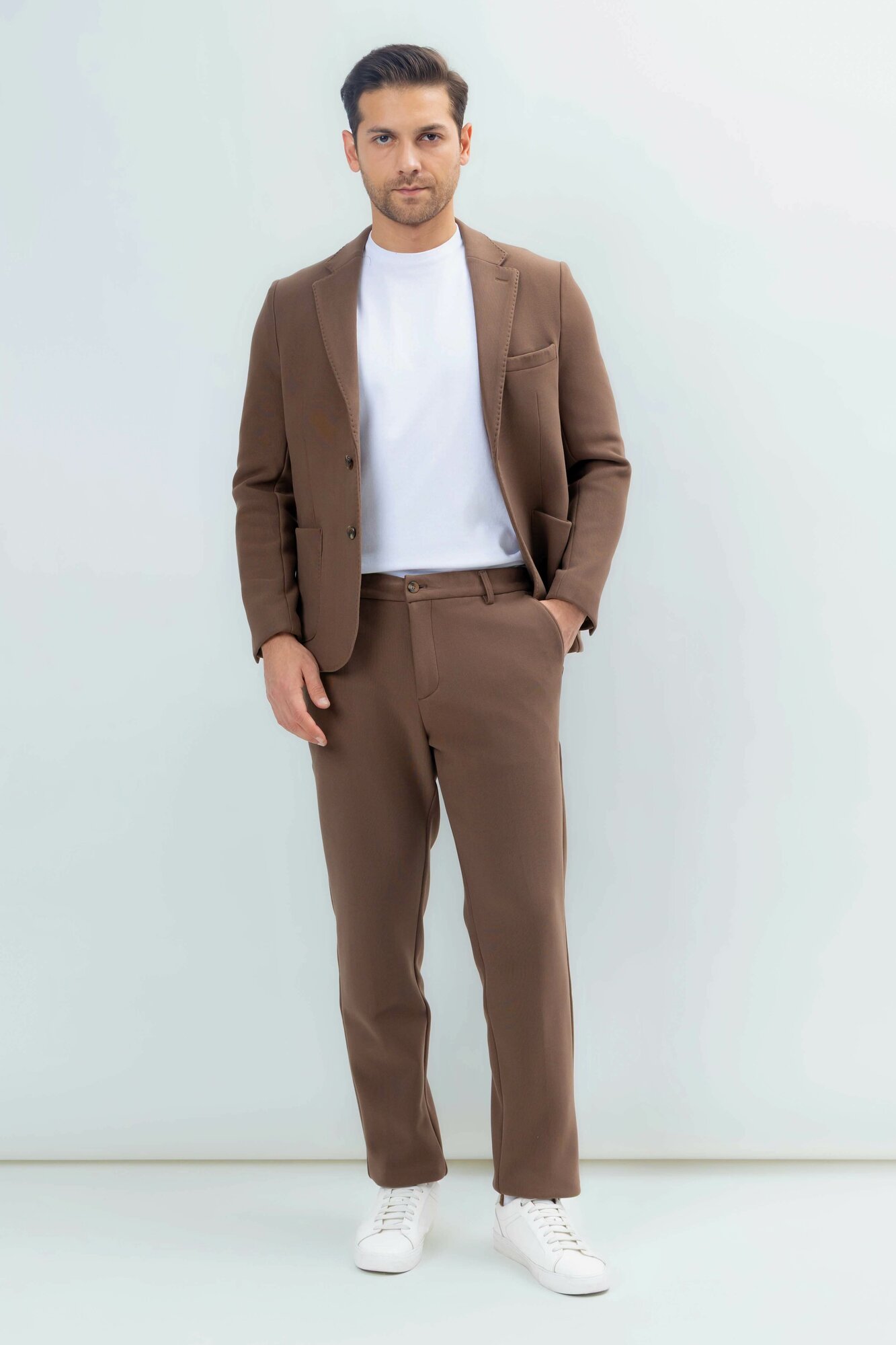 Брюки классические TERRA PRO, размер 32, beige — фото 1