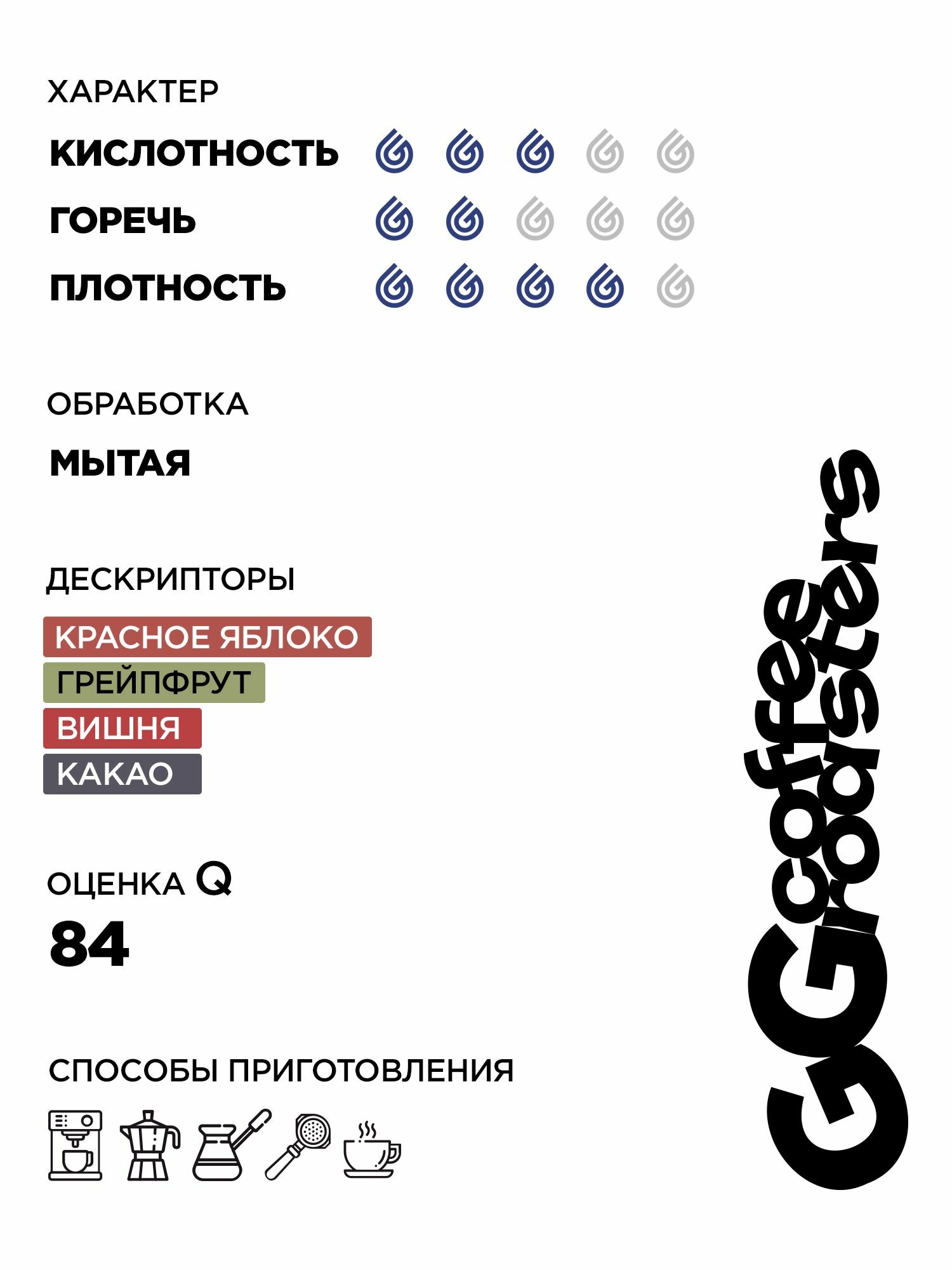 Кофе в зернах Колумбия Богота Great Grade Coffee, 1 кг, эспрессо — фото 1