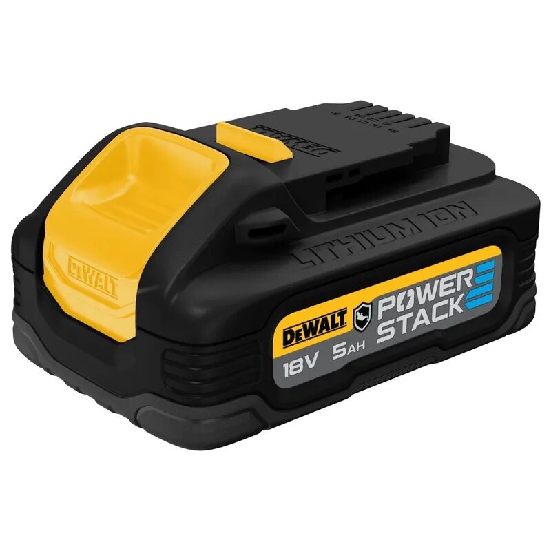 Аккумулятор DeWALT "POWERSTACK" Li-ion 18В 5А·ч DCBP518G-XJ