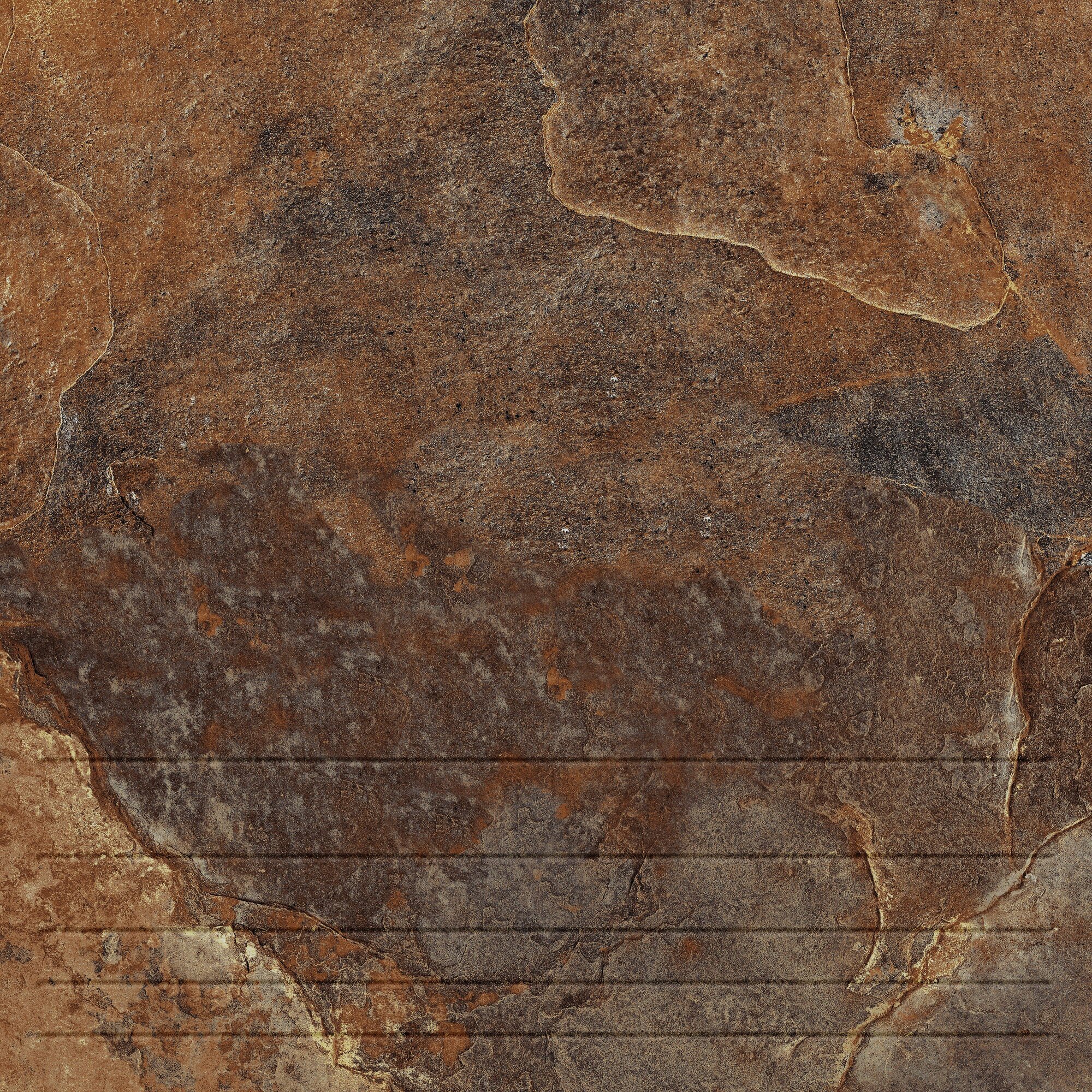 Высокопрочная клинкерная плитка 298Х298 Касл Рок 4 корич 151 м2 ступень