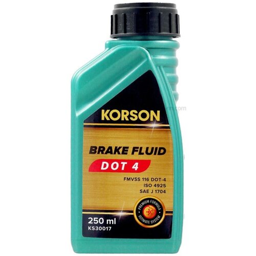 KORSON KS30017 DOT-4 Жидкость тормозная 0.25л