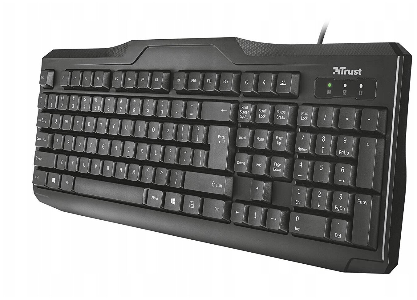 Клавиатура Trust 21200 проовод. Classicline Keyboard Б0019614