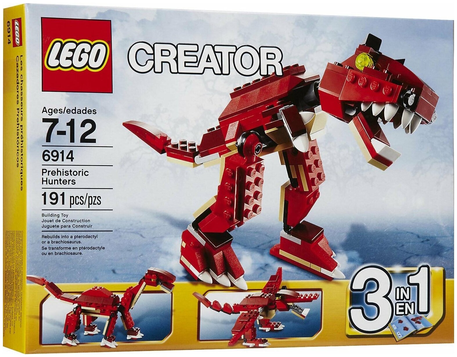 Конструктор LEGO Creator 6914 Динозавр хищник