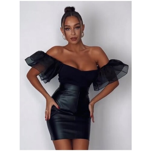 Боди с коротким рукавом