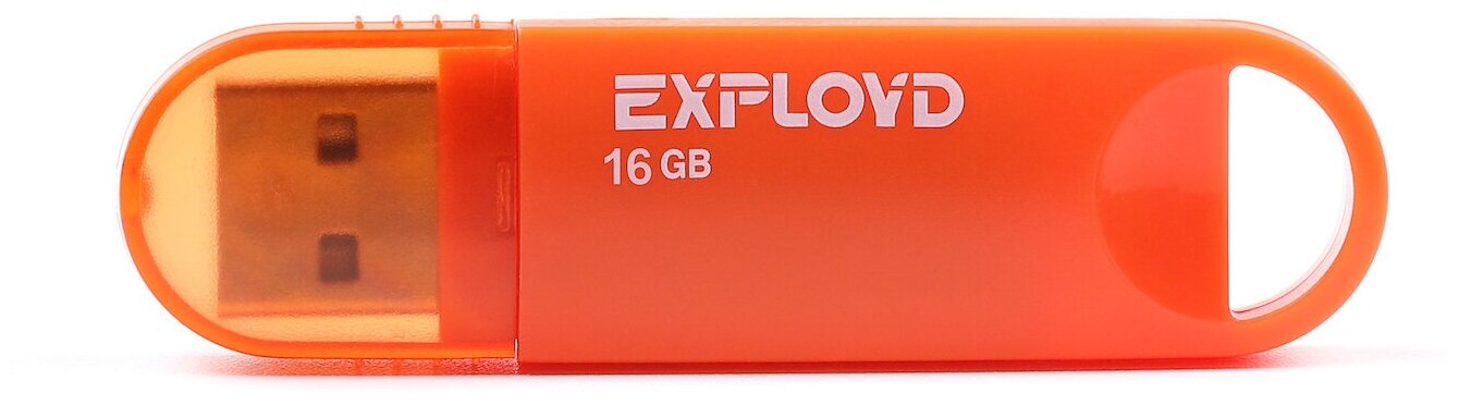 USB 16GB Exployd 570 оранжевый