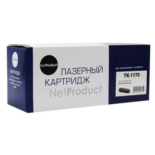 Тонер-картридж NetProduct (N-TK-1170) для Kyocera M2040dn/M2540dn 7,2K, с чипом тонер картридж kyocera mita tk 1170 для m2540dn m2040 c чипом hi black