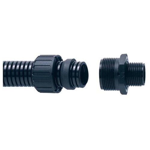 Резьбовое соединение для гофрированной пластиковой трубы шланга ABB 7TCA296000R1522 черный 28866₽