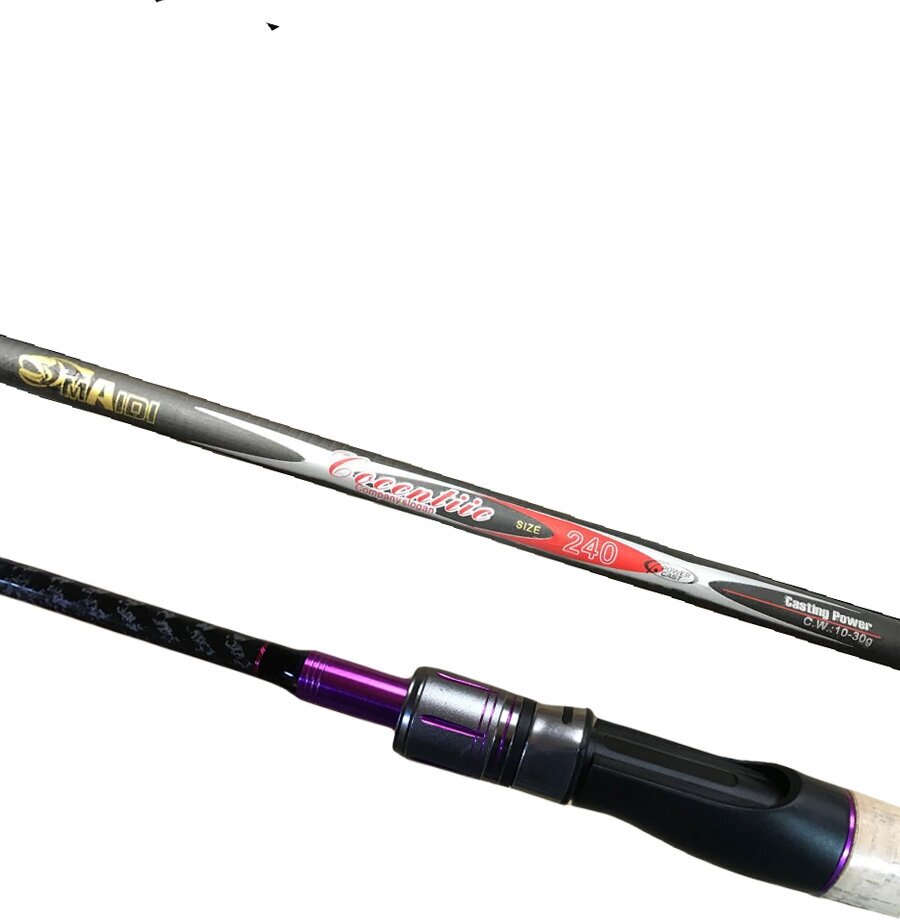 Спиннинг Maidi 2,4 метра, тест 10 - 30 гр. Вес 140 гр. — фото 1