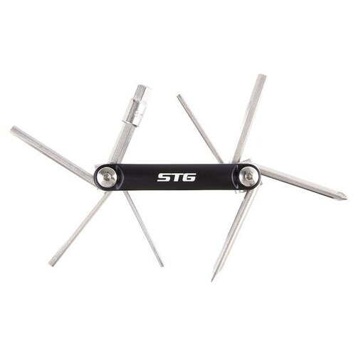 Набор STG YC-262 черный/серый набор инструментов профессиональный для ремонта велосипеда yc 799 в чемоданчике bikehand