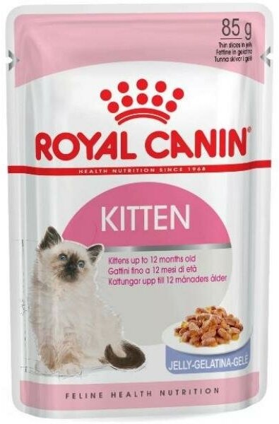 Royal Canin Кусочки в желе для котят: 4-12 мес. (Kitten Instinctive) 0.085 кг