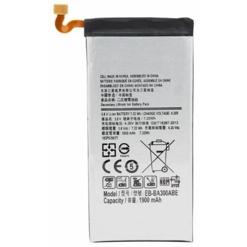 аккумуляторная батарея eb ba310abe для samsung galaxy a3 2016 sm a310 2300mah Аккумулятор EB-BA300ABE для Samsung Galaxy A3 (A300F)