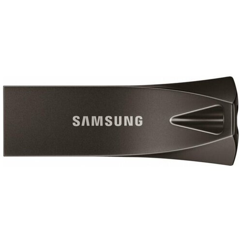 128 ГБ Флеш-накопитель Samsung BAR plus, Standard A, USB 3.1 Gen 1 (MUF-256BE4/APC), металл, серый