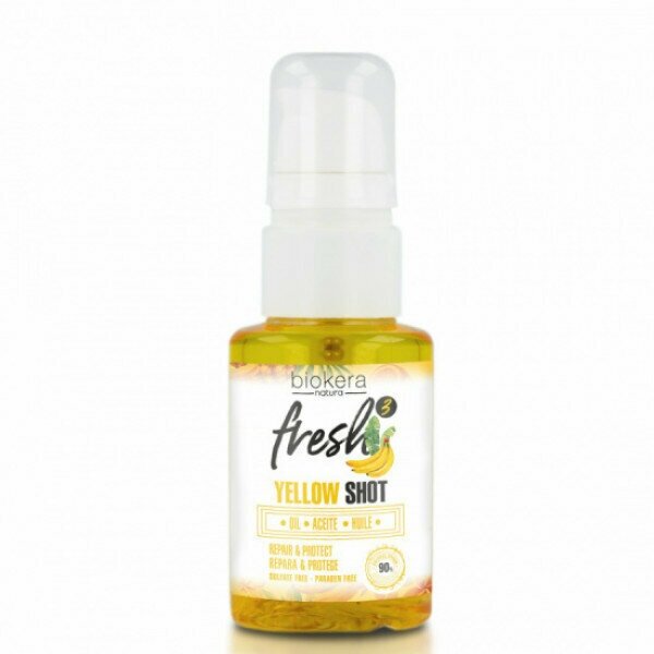 Salerm Восстанавливающее масло с бананом 75 мл - Fresh Yellow Shot Oil