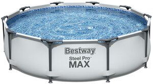 Бассейн каркасный BestWay Steel Pro MAX 305*76см 56406