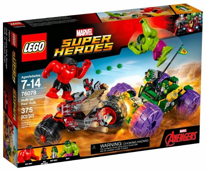 LEGO Super Heroes Халк против Красного Халка - фото №1