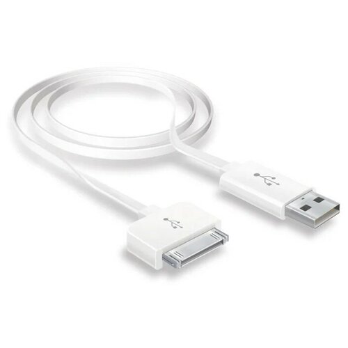 Кабель USB - Apple 30-pin Craftmann, белый, 1 м. для iPhone 2G, iPhone 3G, iPhone 3Gs, iPhone 4, iPhone 4S