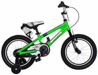 Детский велосипед Royal Baby RB18B-7 Freestyle 18 Alloy зеленый (требует финальной сборки)