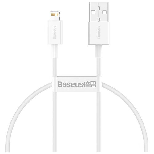 Кабель USB Baseus Superior Series Fast Charging CALYS-C02 USB - Lightning 2 м белый кабель baseus superior usb lightning 2 4a 1m blue calys a03