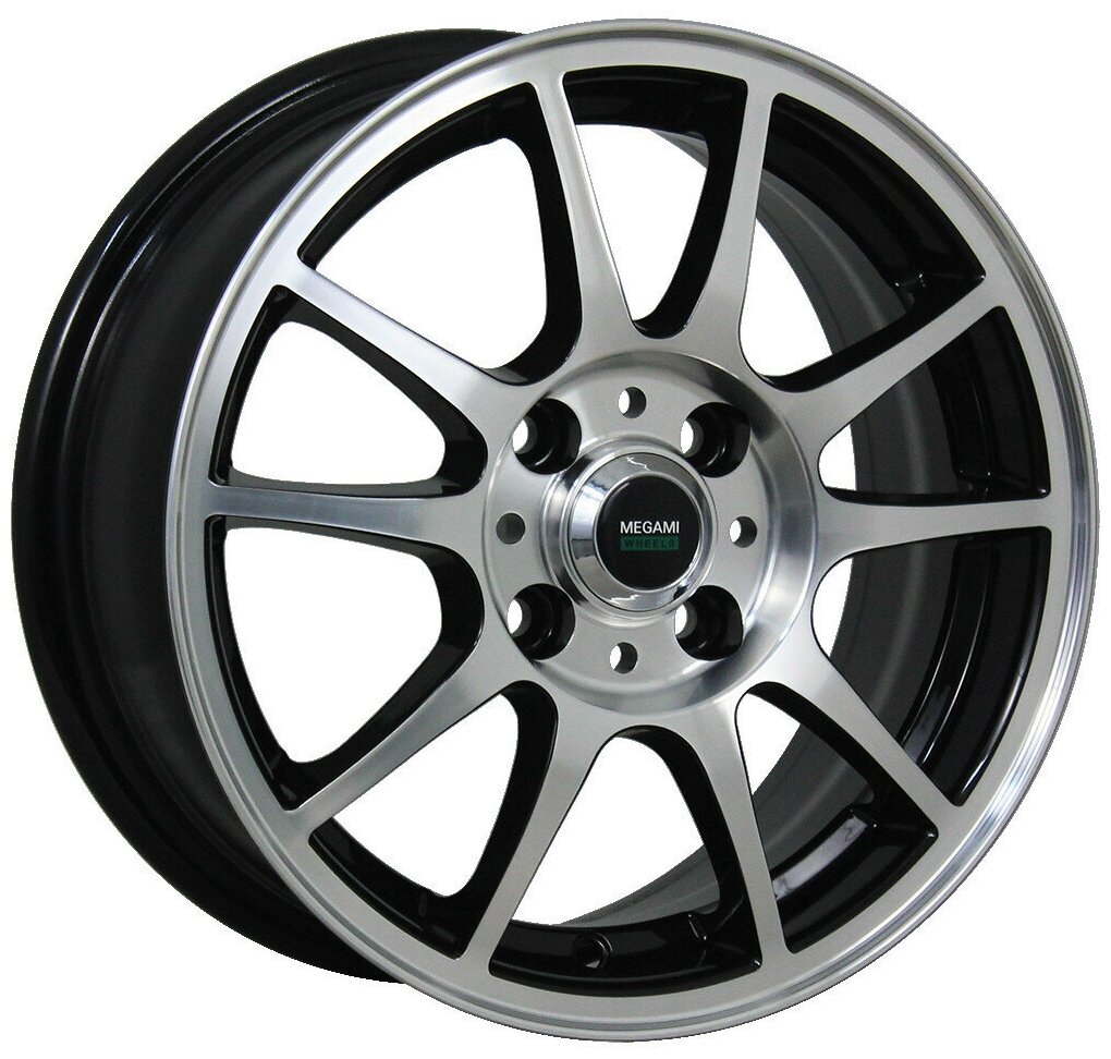 Диск колесный Megami MGM-5 6x14/4x100 D73.1 ET35 BKF