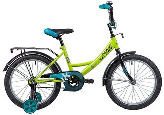 Детский велосипед Novatrack Vector 18 (2019) зеленый (требует финальной сборки)