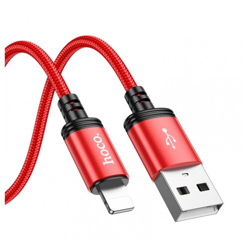 Hoco X89 USB - Lightning, 1 м, красный