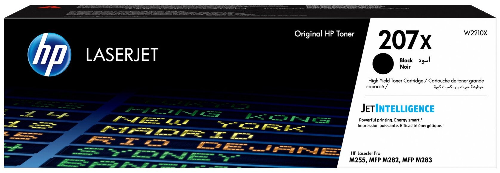 Картридж HP 207X, черный [w2210x] - фото №1
