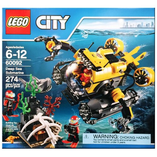 LEGO City 60092 Глубоководная подводная лодка