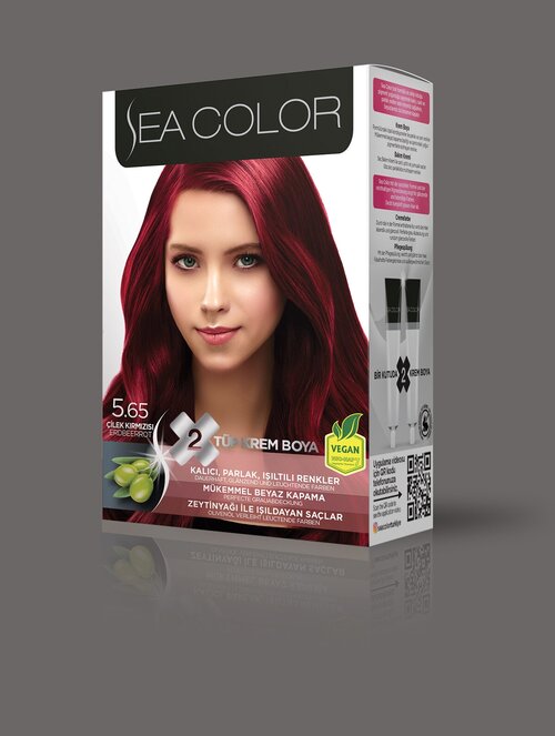 SEA COLOR № 5.65 Клубнично‐красный Краска для волос
