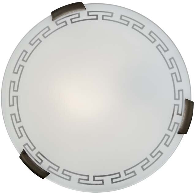 Настенно-потолочный светильник белый E27 Sonex Greca 161/K