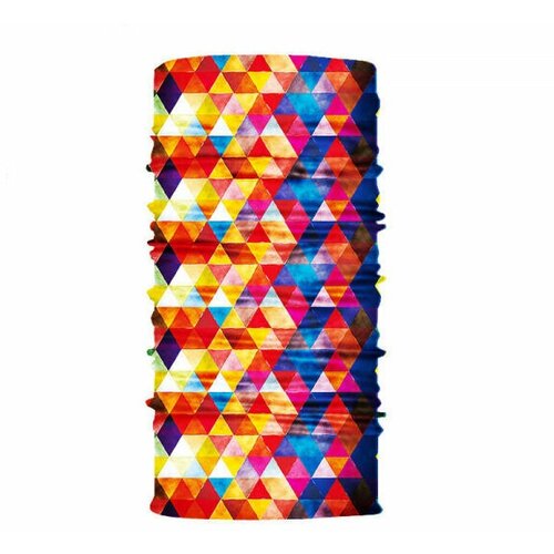 фото Бандана труба (бафф) "цветные треугольники" happy pirate