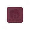 Фото #1 5003 Термоаппликация из замши Elephant 3,69*3,72см, 100% кожа (42 темно-коричневый)