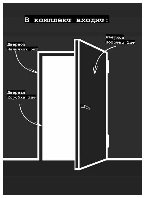 Межкомнатная дверь (погонаж в комплекте) Техно Лайт 5 Графит черное стекло ,800*2000 - фотография № 2