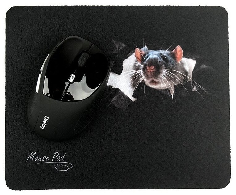 Коврик для мыши Dialog PM-H15 черный - фото №3