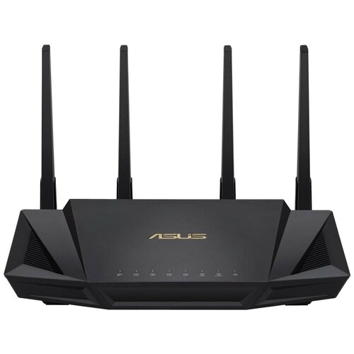 фото Wi-fi роутер asus rt-ax58u, черный