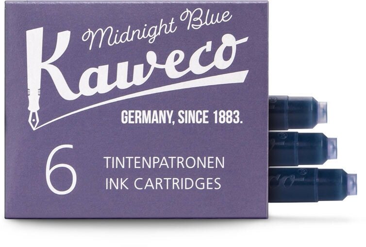 Картридж для перьевой ручки Kaweco Ink Cartridges 6-Pack (6 шт.) черный/синий