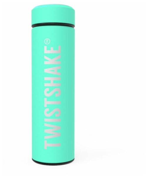 Классический термос Twistshake Pastel, 0.42 л, зеленый